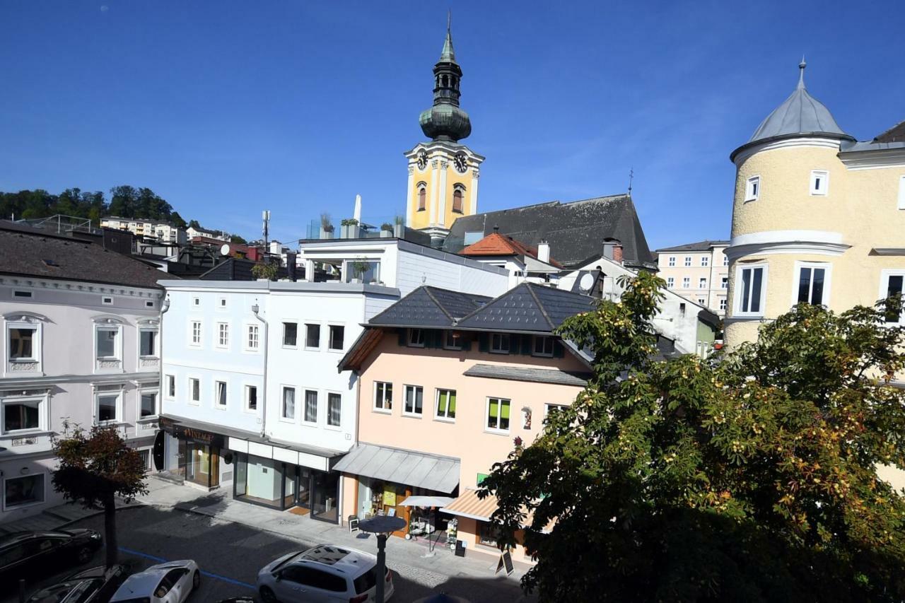 Markplatz Terrace Apartment Gmunden Luaran gambar