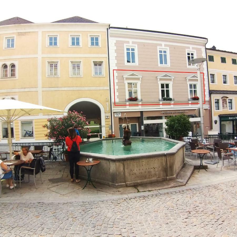 Markplatz Terrace Apartment Gmunden Luaran gambar