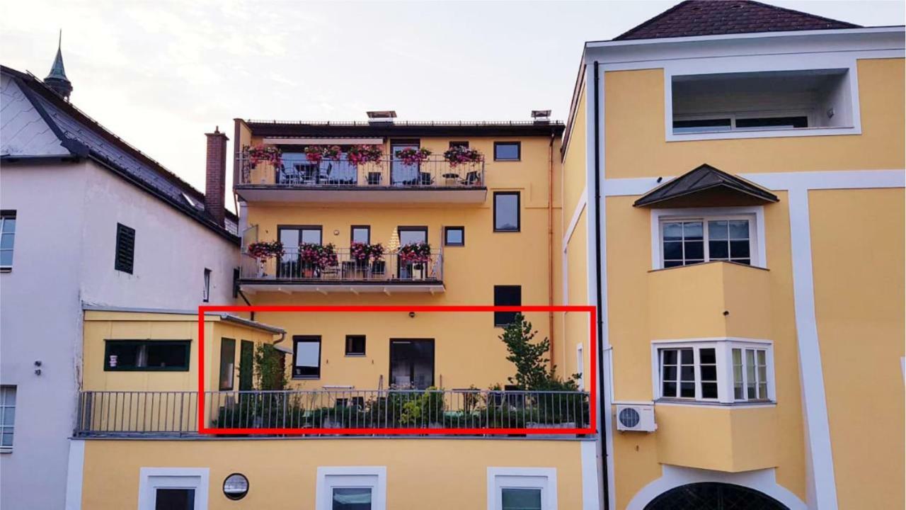 Markplatz Terrace Apartment Gmunden Luaran gambar